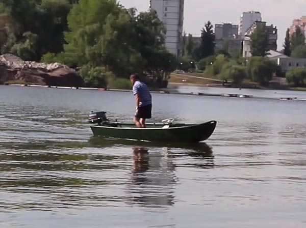 Розбірний алюмінієвий човен
